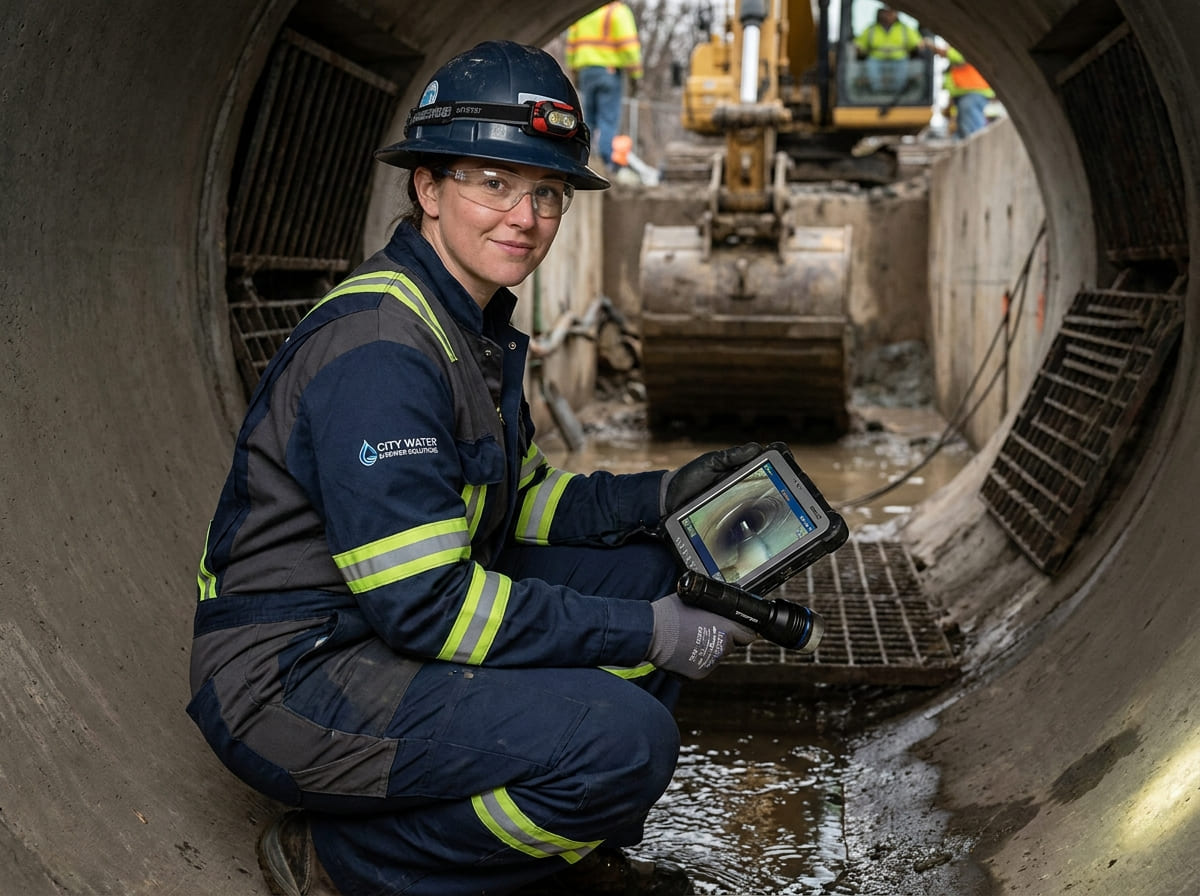 Sewer Line Inspection & Replacement in Dresden
